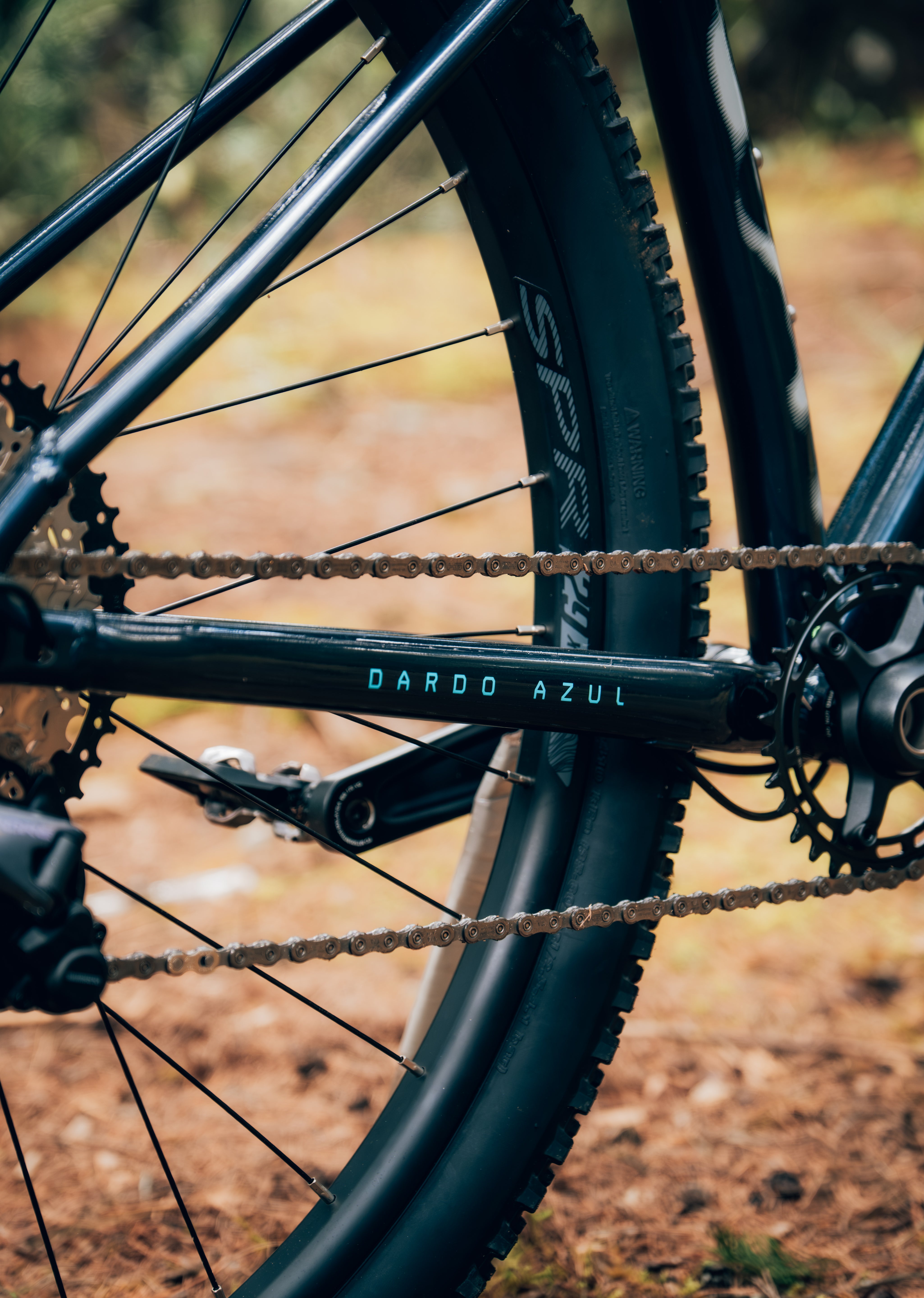 Bicicleta de MTB Oculta