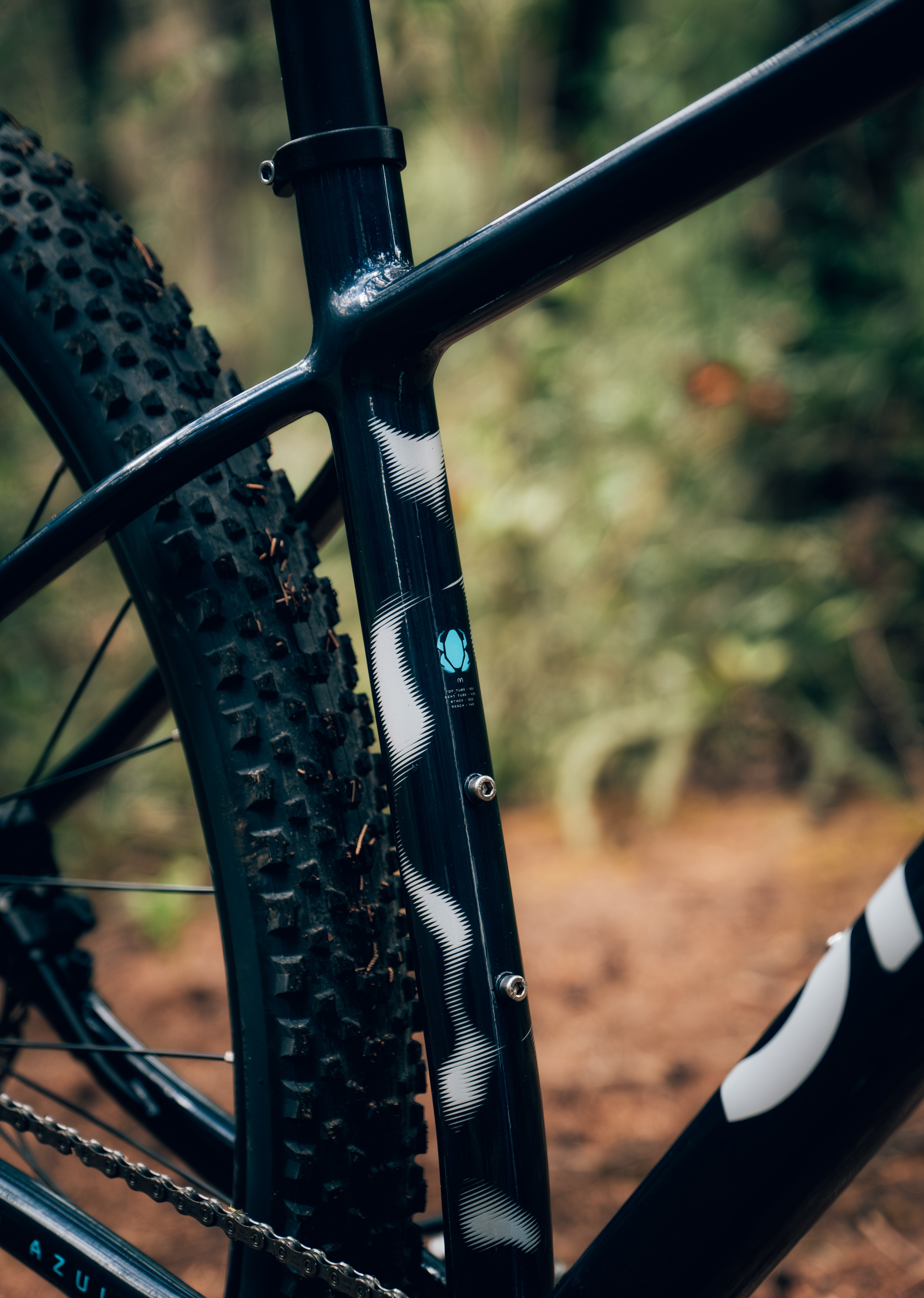Bicicleta de MTB Oculta