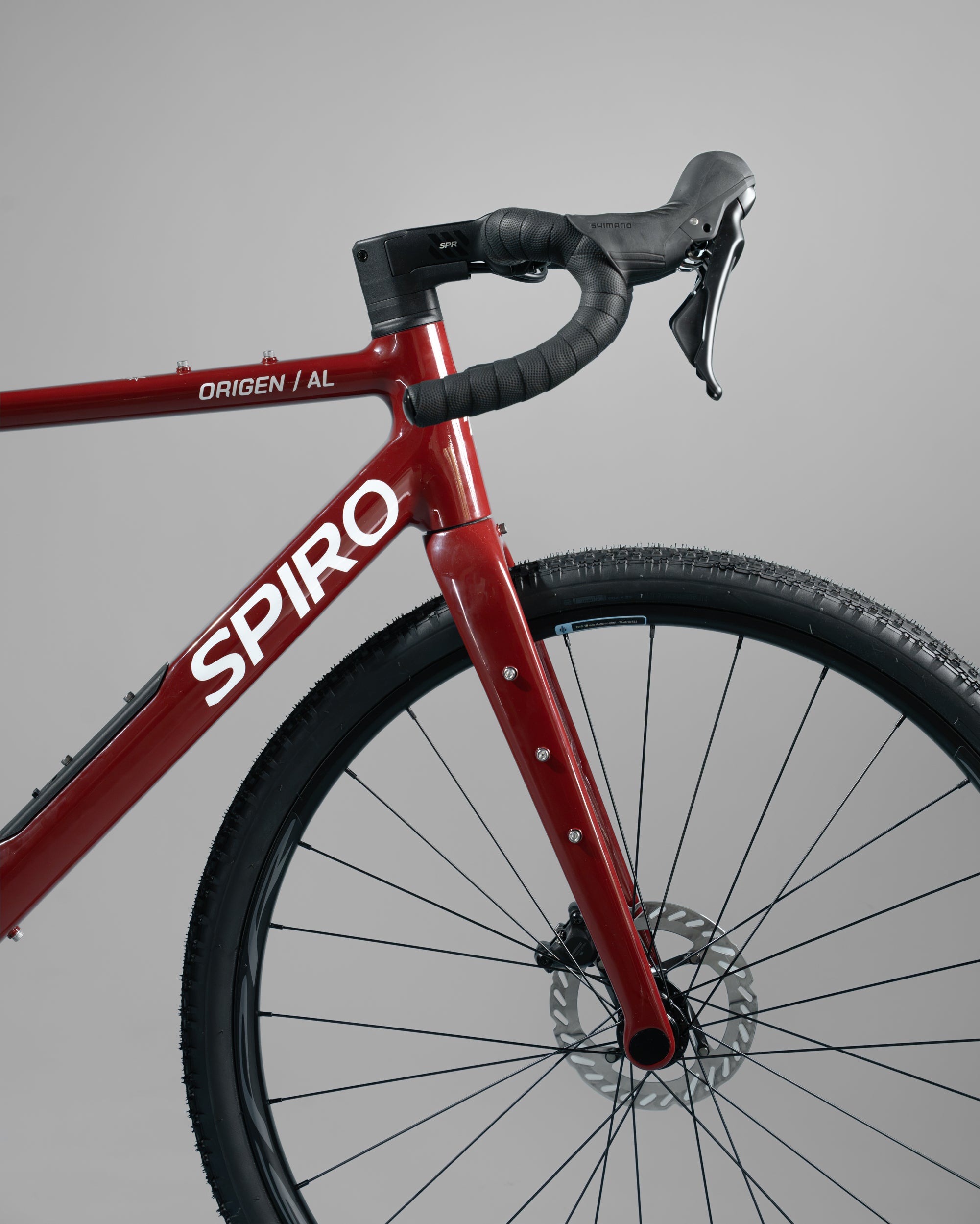 Bicicleta de gravel ORIGEN AL grupo Shimano GRX 2x12 Vel.