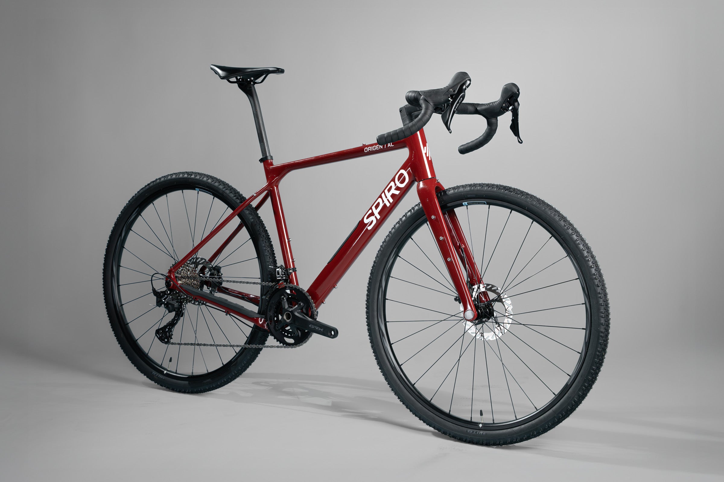 Bicicleta de gravel ORIGEN AL grupo Shimano GRX 2x12 Vel.
