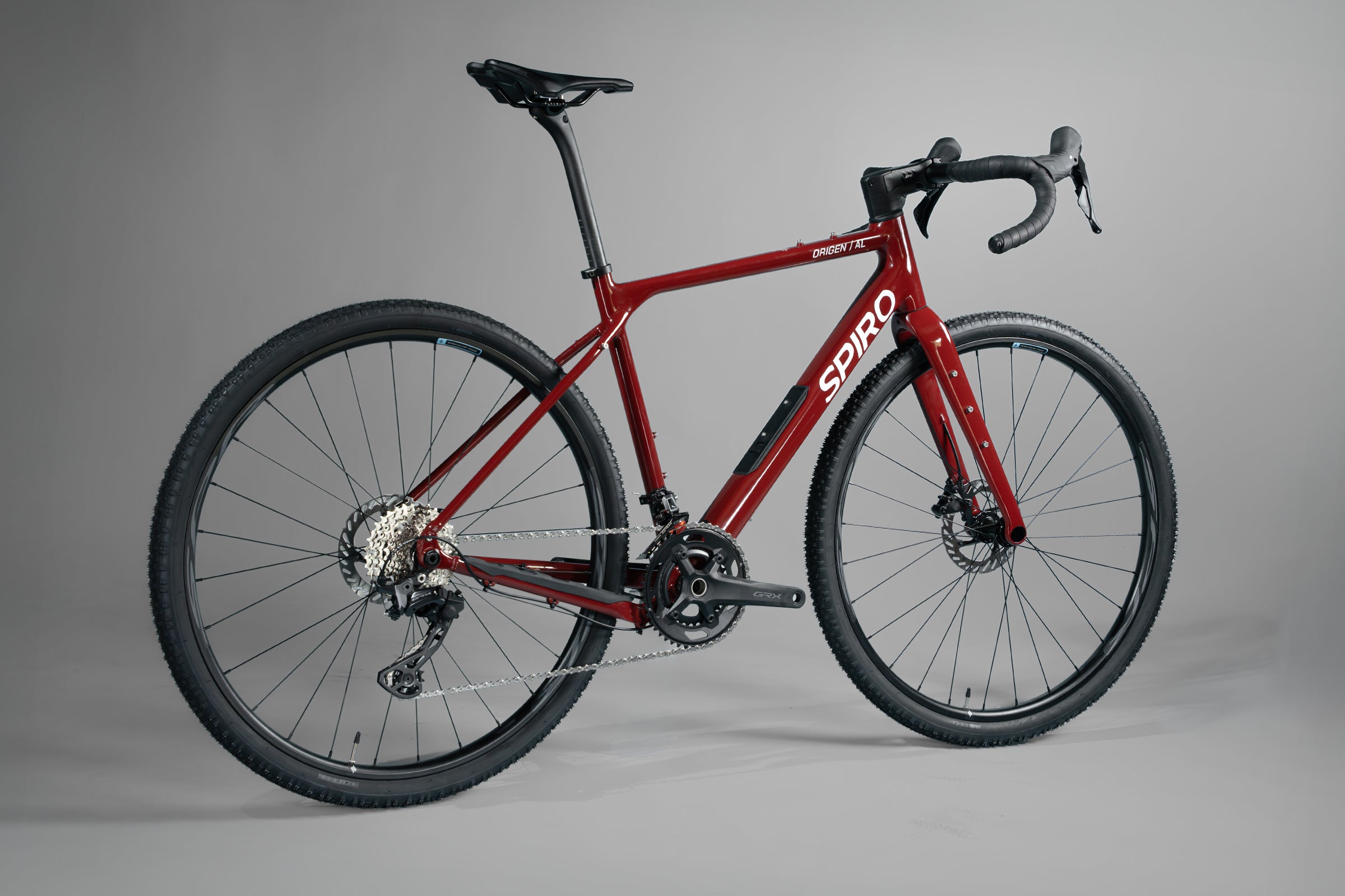 Bicicleta de gravel ORIGEN AL grupo Shimano GRX 2x12 Vel.