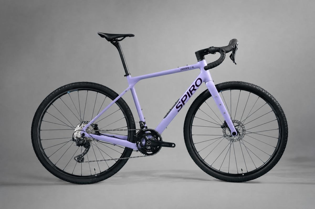 Bicicleta de gravel ORIGEN AL grupo Shimano GRX 2x12 Vel.