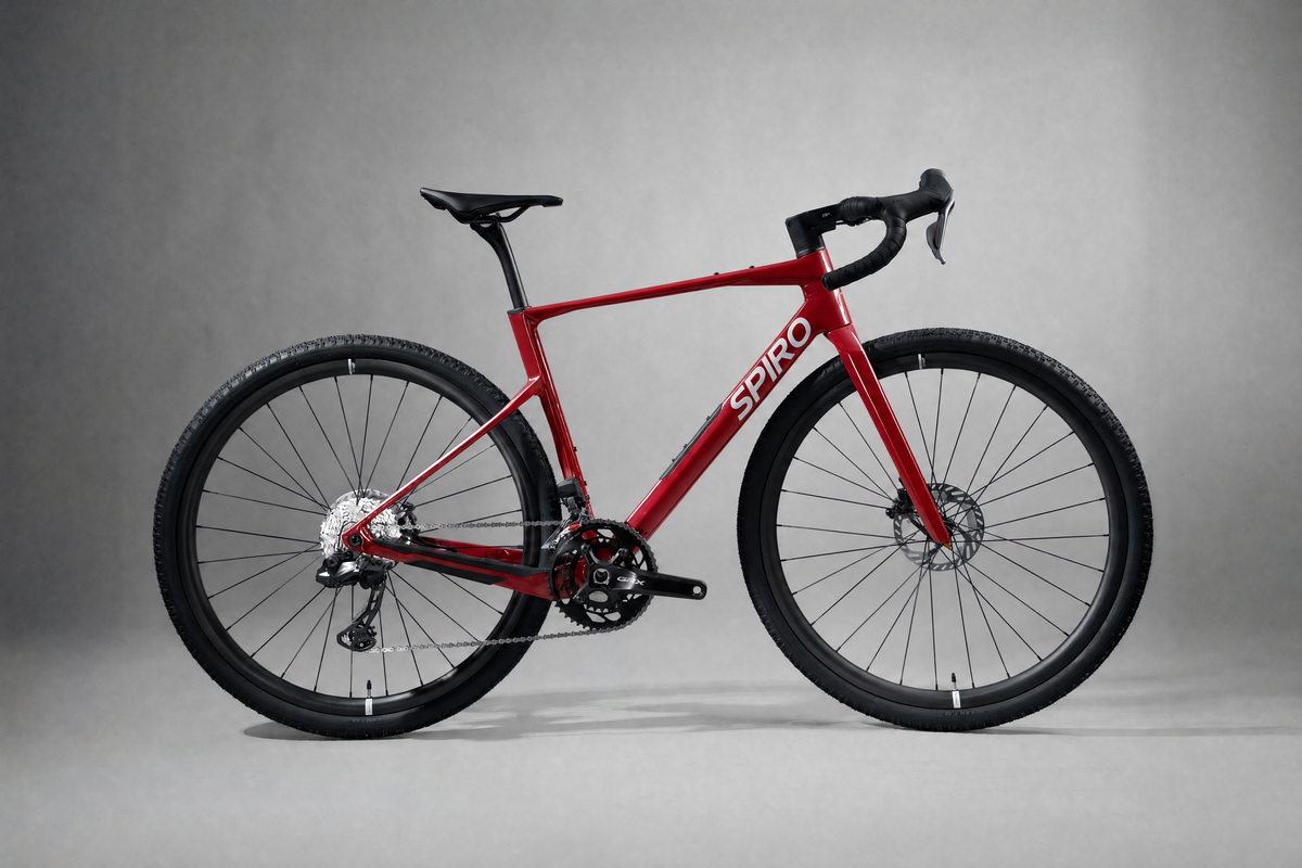 Bicicleta de gravel ORIGEN CARBONO grupo Shimano GRX DI2 2x12 Vel.