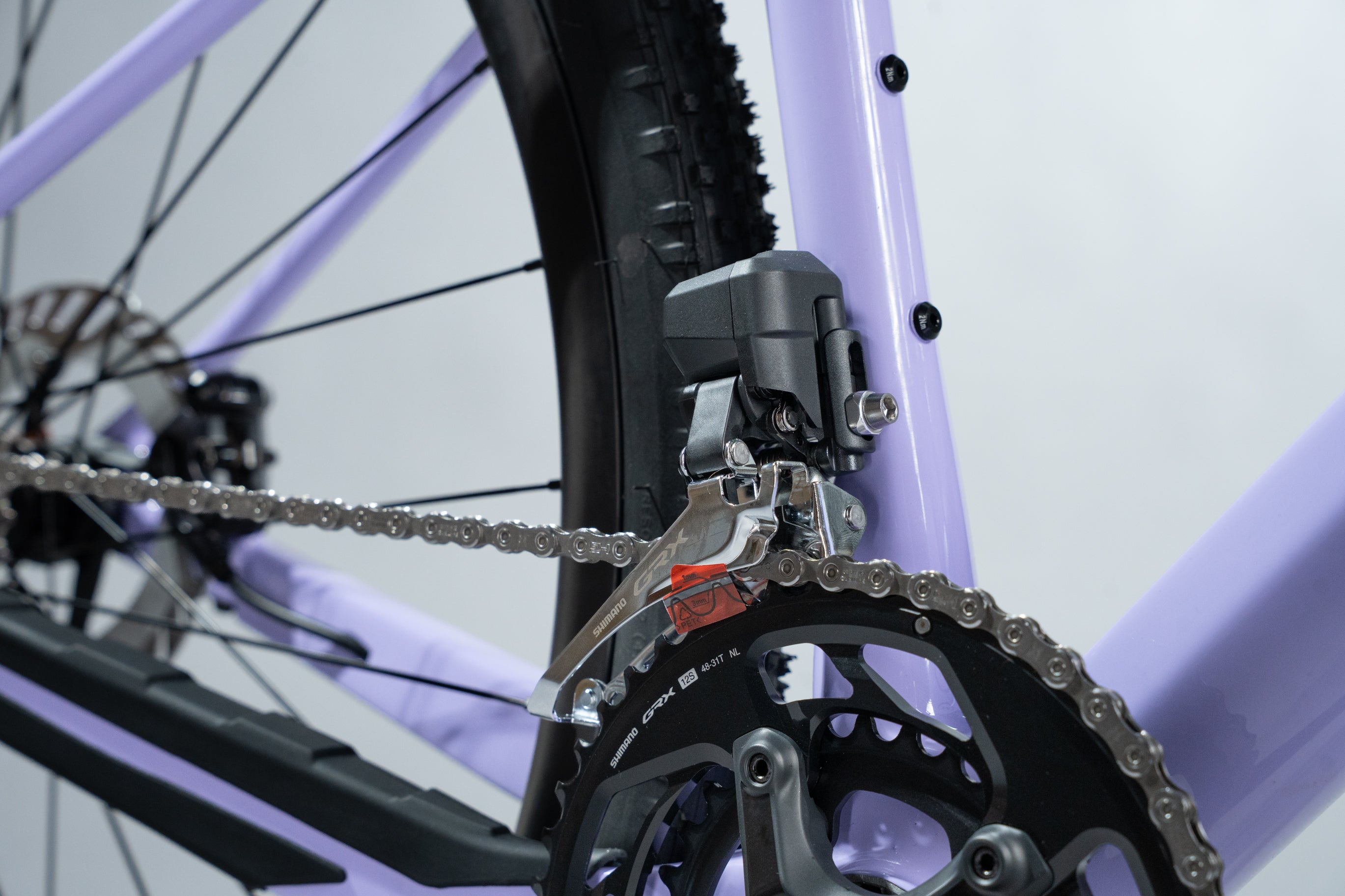 Bicicleta de gravel ORIGEN CARBONO grupo Shimano GRX DI2 2x12 Vel.