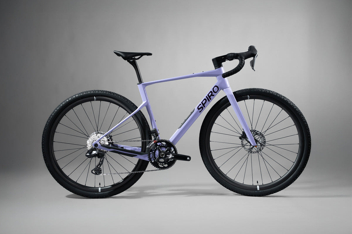 Bicicleta de gravel ORIGEN CARBONO grupo Shimano GRX DI2 2x12 Vel.