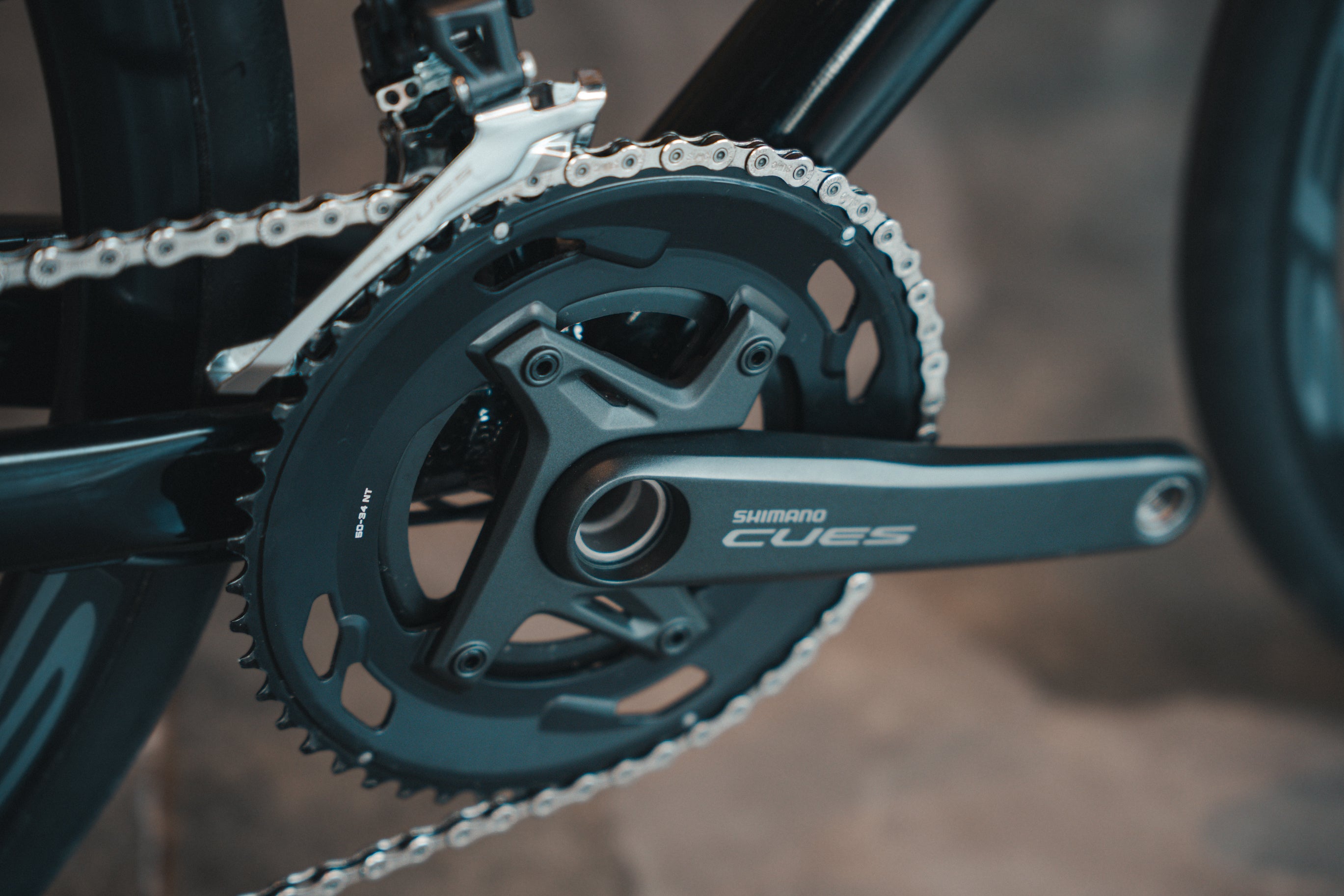 Bicicleta de ruta ELEMENTO grupo CUES 2x10 vel.