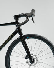 Bicicleta de gravel MÍTICA en aluminio grupo CUES 2x10 vel.