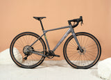 Bicicleta de gravel ORIGEN AL en aluminio con tenedor en carbono y grupo LTWOO GRT de 1x12 velocidades