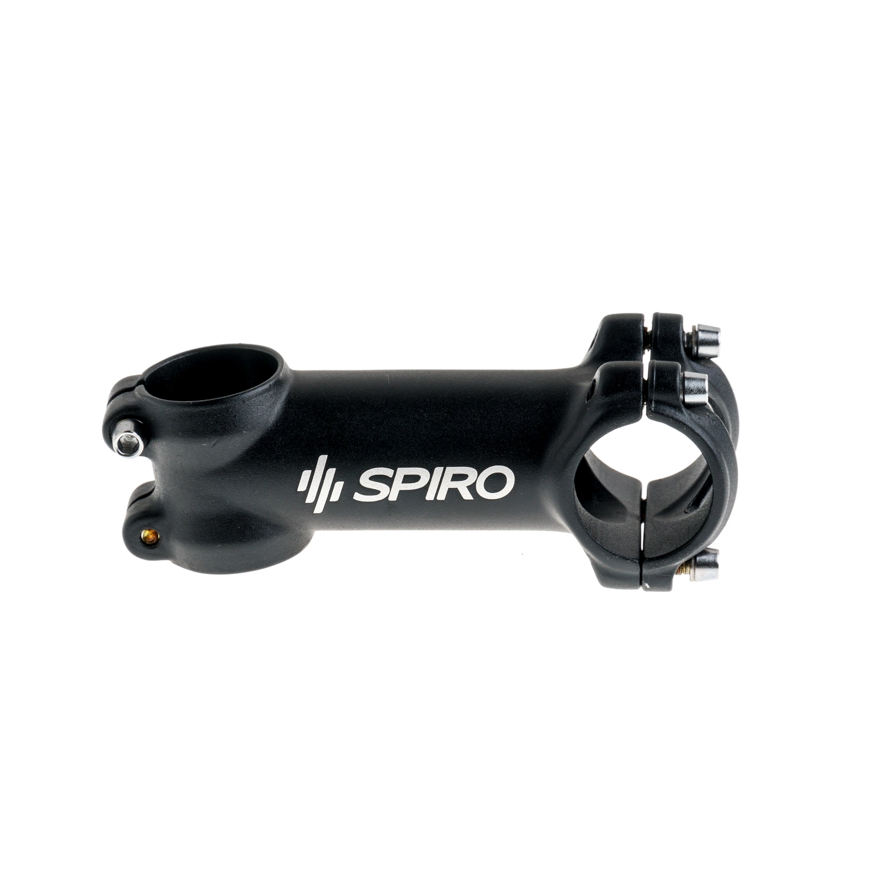 Potencia o espiga SPIRO en aluminio +/-7 grados con logo en laser para bicicletas de ruta o MTB todoterreno