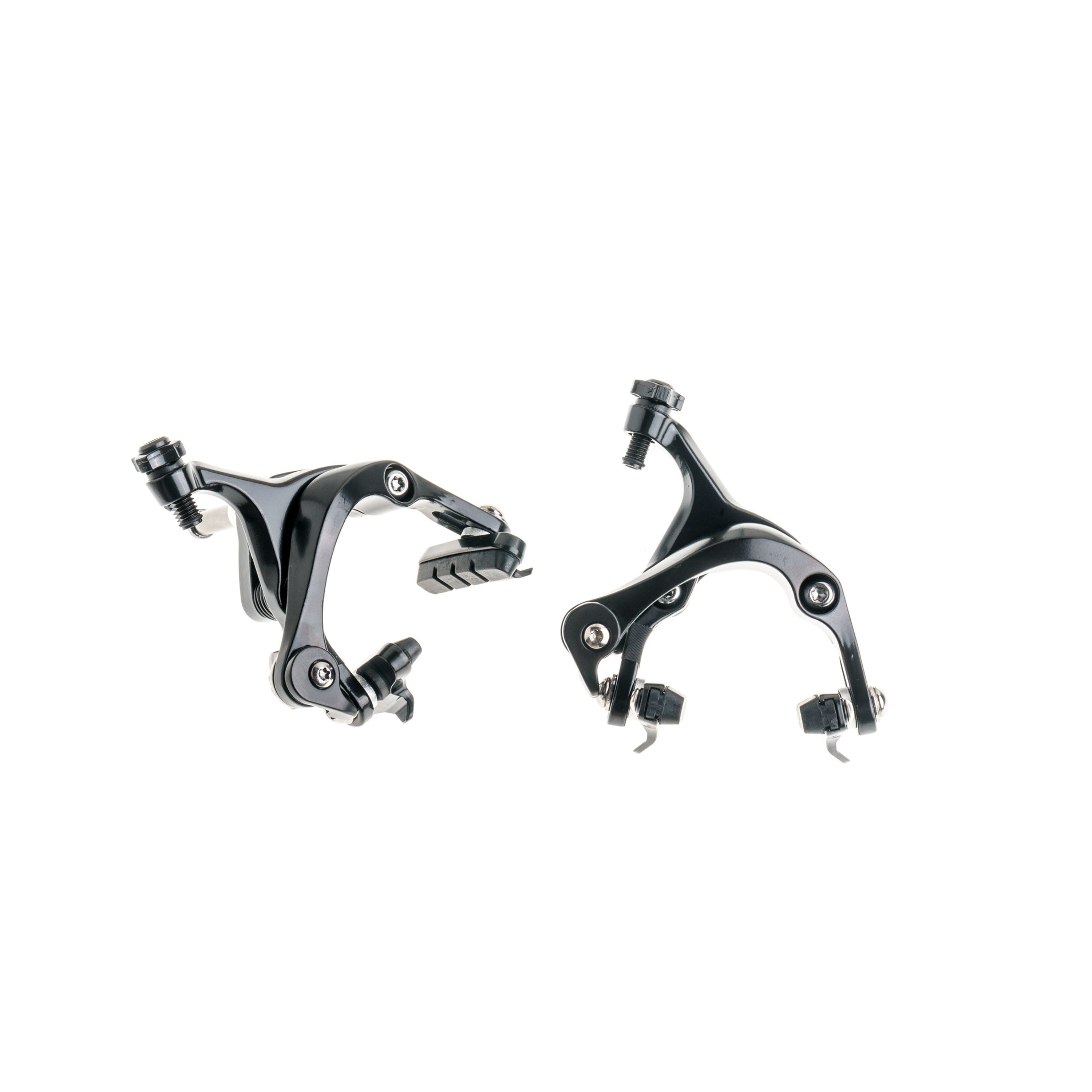 Herraduras de freno ALL BLACK doble pivote para ruta