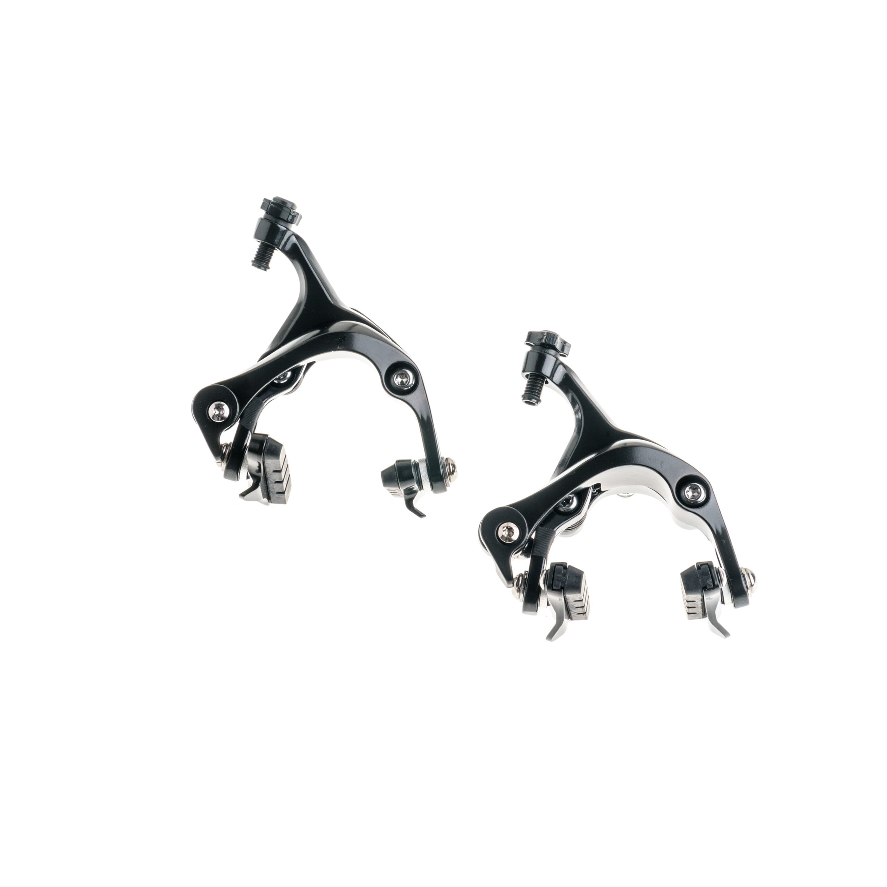 Herraduras de freno ALL BLACK doble pivote para ruta