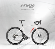 Bicicleta de gravel MÍTICA en aluminio grupo LTWOO R5 2x9 vel.
