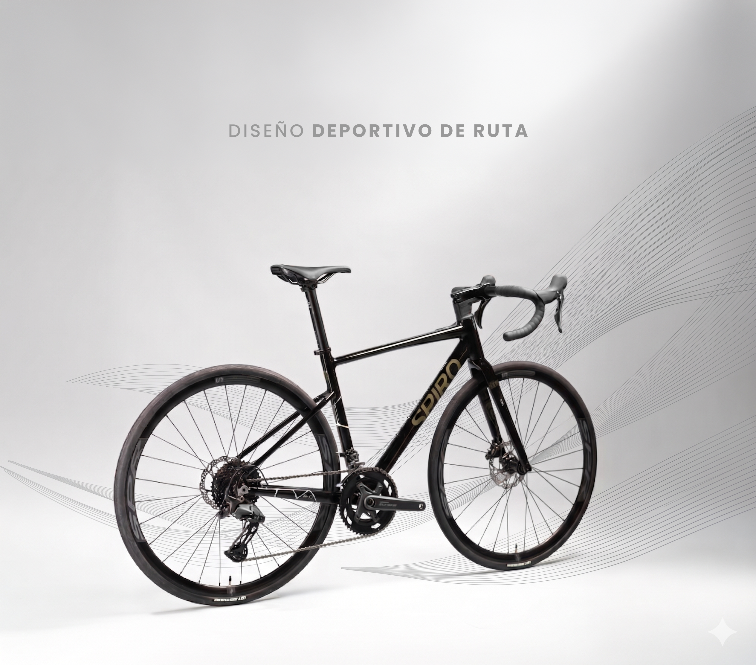 Bicicleta de ruta ELEMENTO en aluminio grupo CUES 2x10 vel.