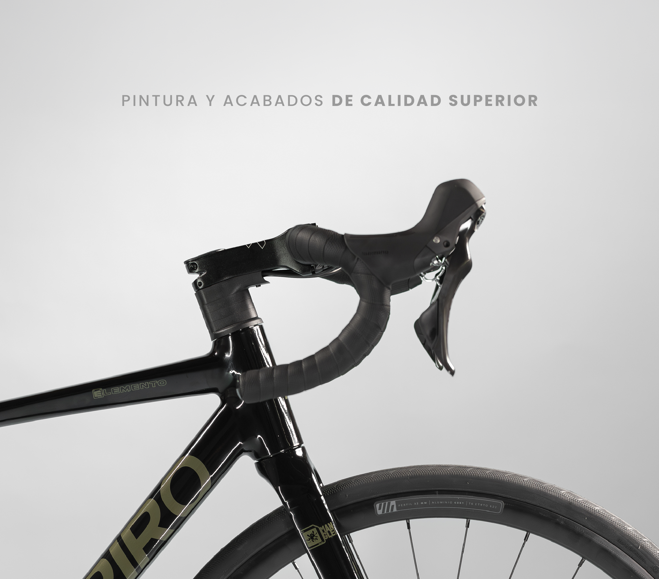Bicicleta de ruta ELEMENTO en aluminio grupo CUES 2x10 vel.