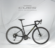 Bicicleta de ruta ELEMENTO en aluminio grupo CUES 2x10 vel.