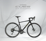 Bicicleta de ruta ELEMENTO en aluminio grupo CUES 2x10 vel.