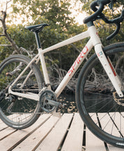 Bicicleta de gravel MÍTICA en aluminio grupo CUES 2x10 vel.