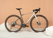 Bicicleta de gravel en carbono ORIGEN CUMBIA CLUB Grupo GRX 1x11 velocidades