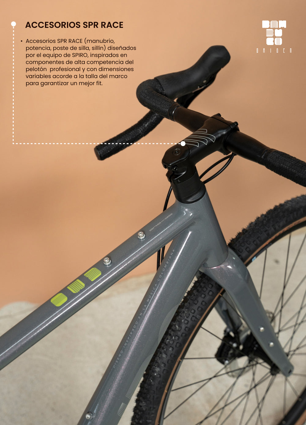 Bicicleta Gravel Bicicleta Aluminio Niño Años Repuestos Y