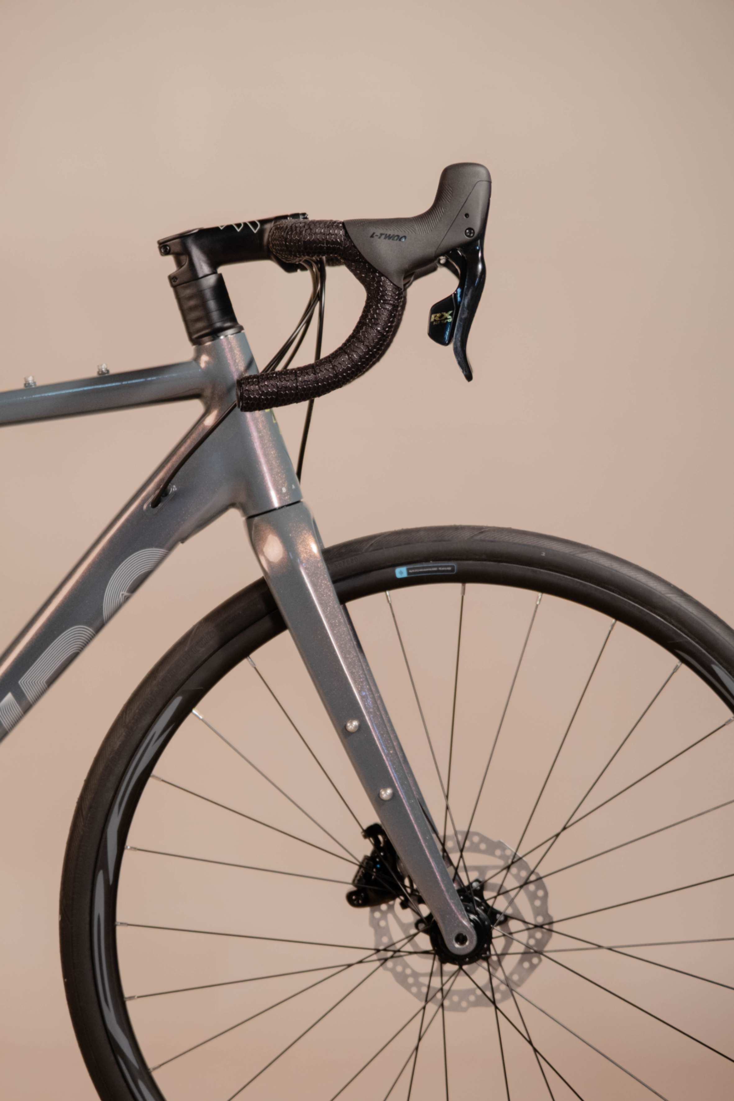 Bicicleta de ruta/gravel ORIGEN ALL ROAD en aluminio con tenedor en carbono y grupo LTWOO RX de 2x12 velocidades