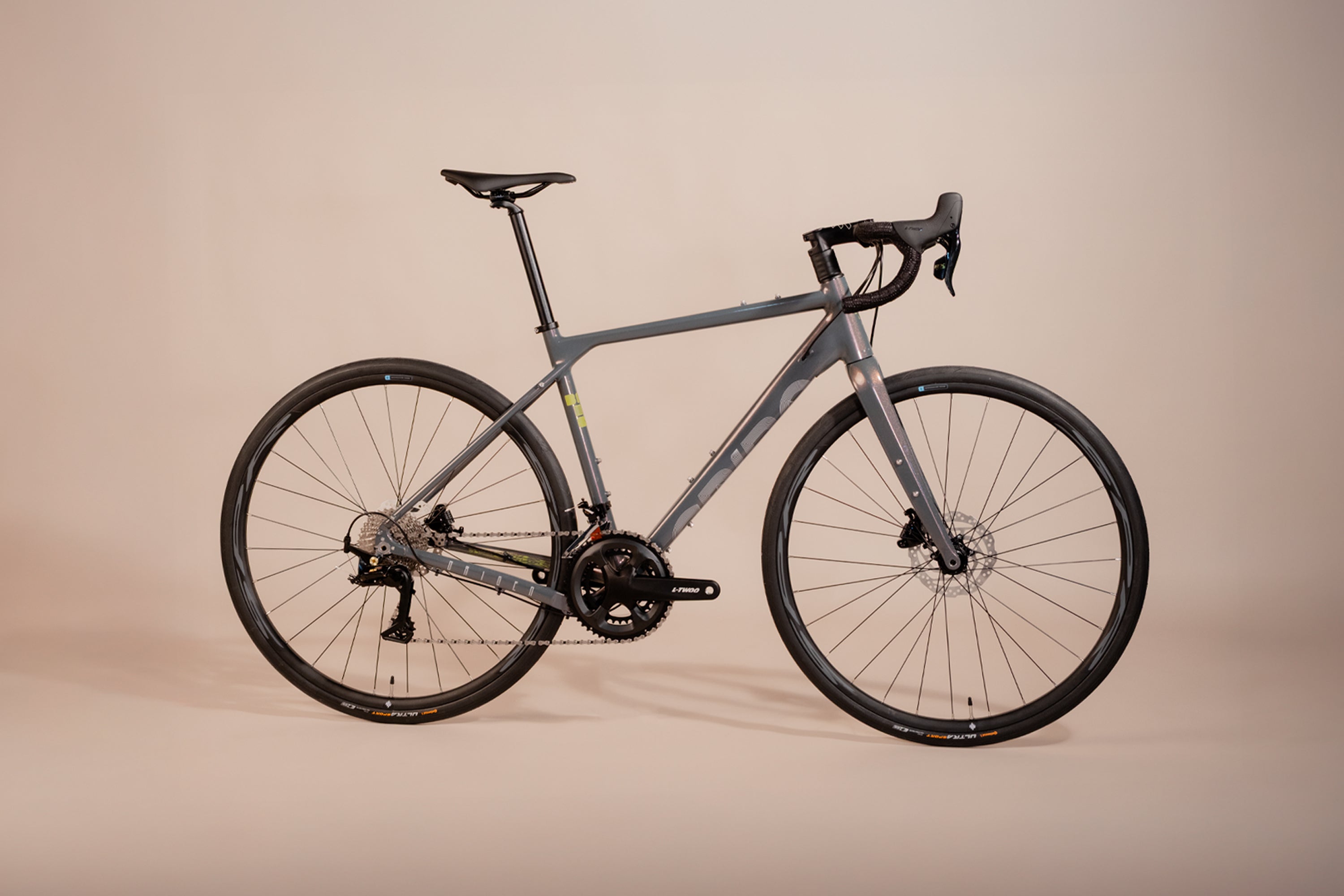 Bicicleta de ruta/gravel ORIGEN ALL ROAD en aluminio con tenedor en carbono y grupo LTWOO RX de 2x12 velocidades