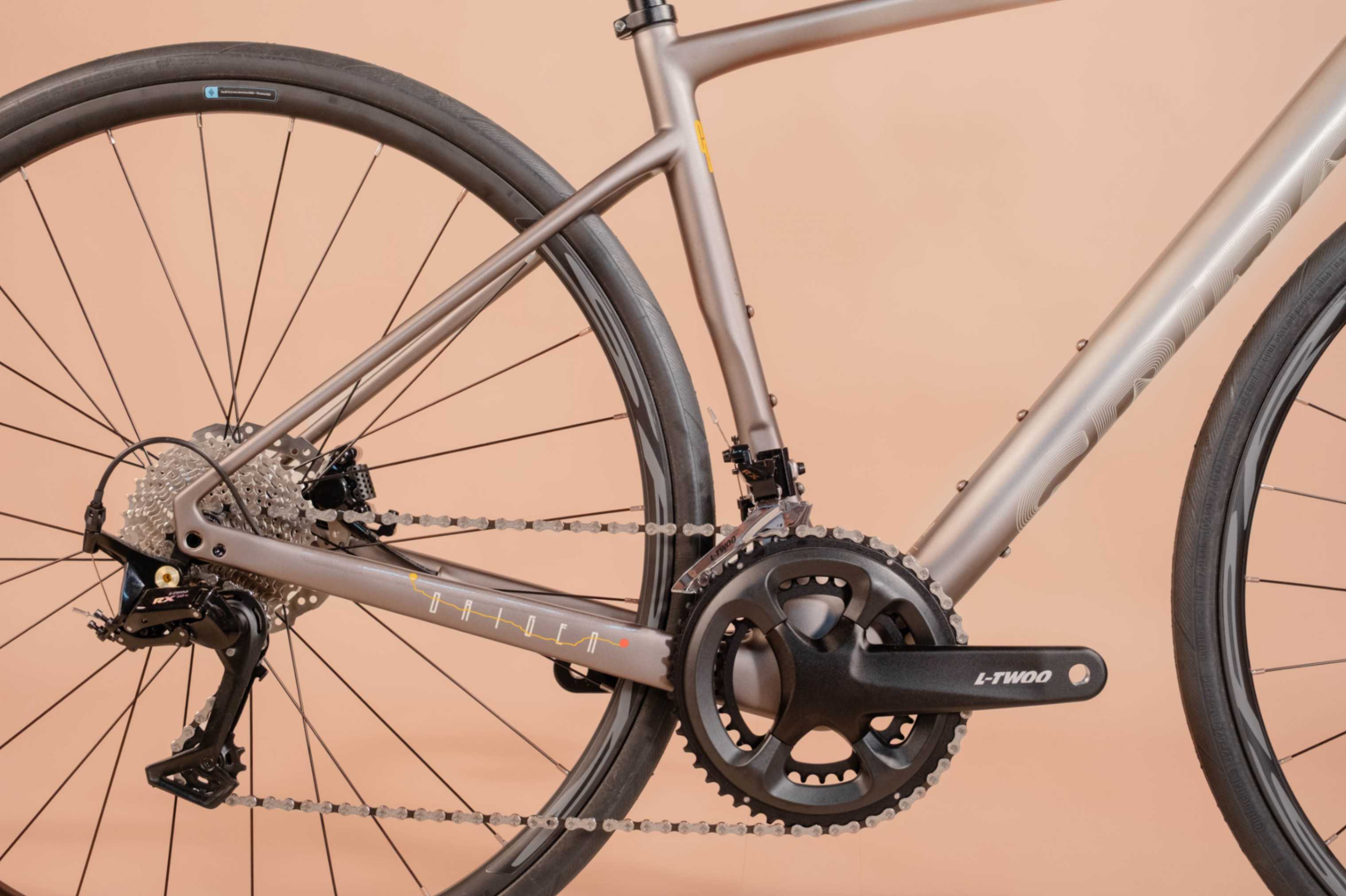 Bicicleta de ruta/gravel ORIGEN ALL ROAD en carbono LTWOO RX