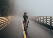Bicicleta de ruta en aluminio MÍTICA DISC PURACÉ 9 velocidades