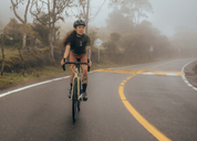 Bicicleta de ruta en aluminio MÍTICA DISC PURACÉ 9 velocidades