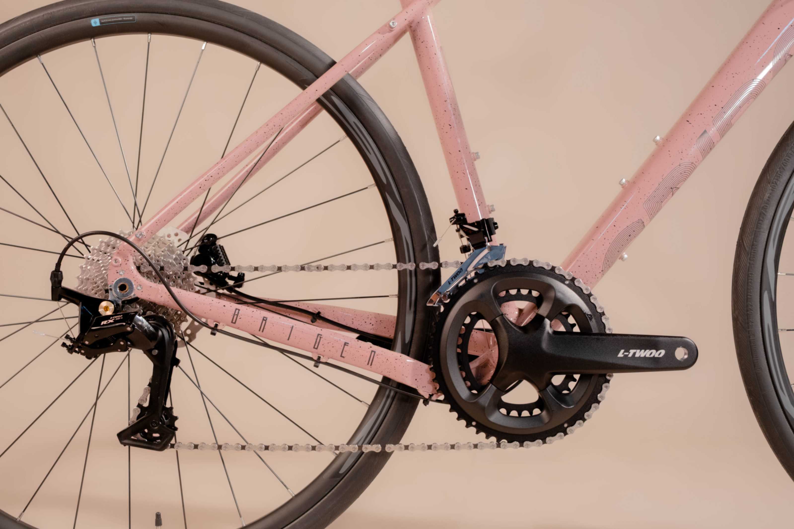 Bicicleta de ruta/gravel ORIGEN ALL ROAD en aluminio LTWOO RX