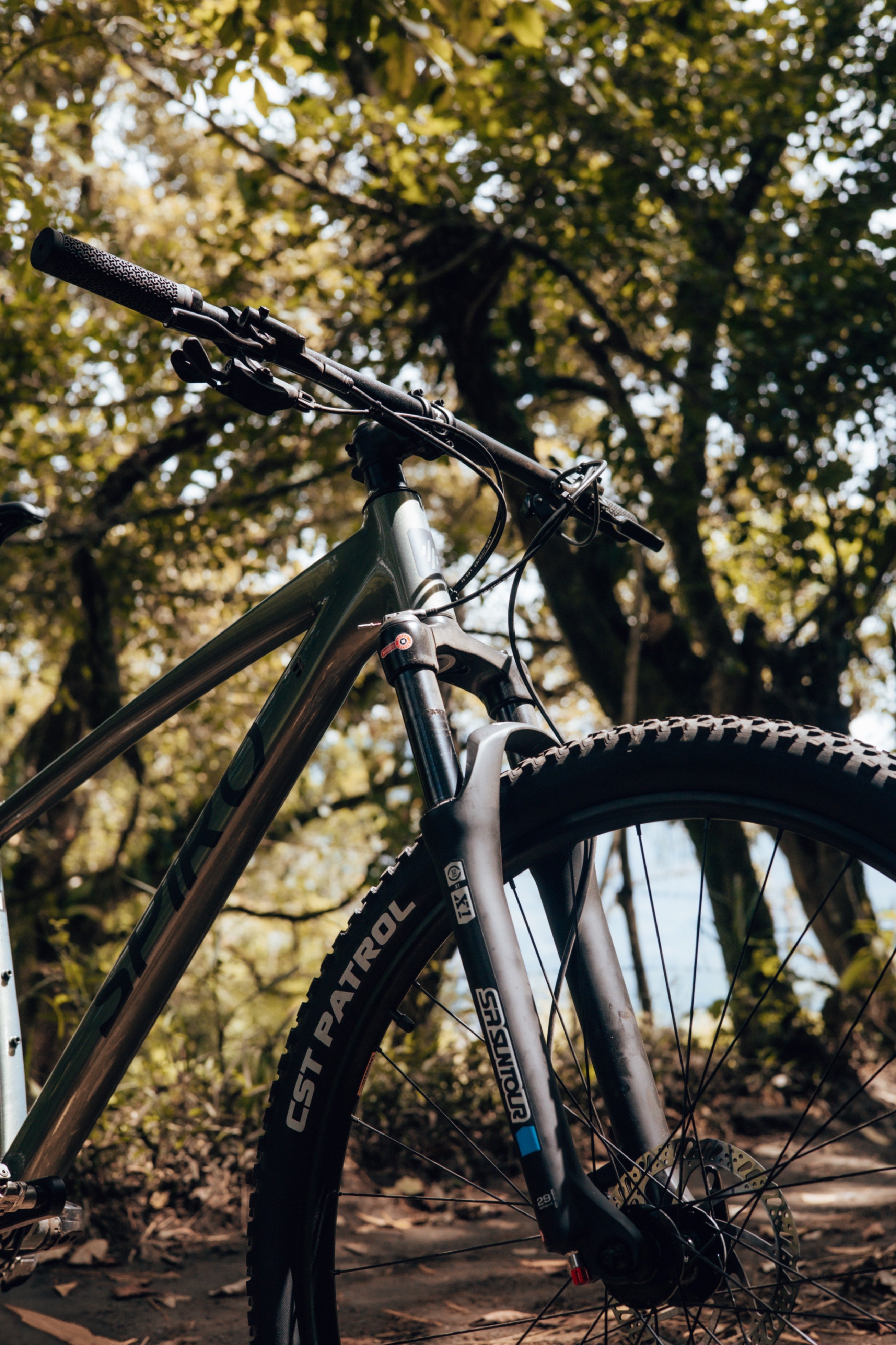 Bicicleta de MTB en aluminio GAIA BAUDÓ Grupo Shimano Deore NS 12 velocidades