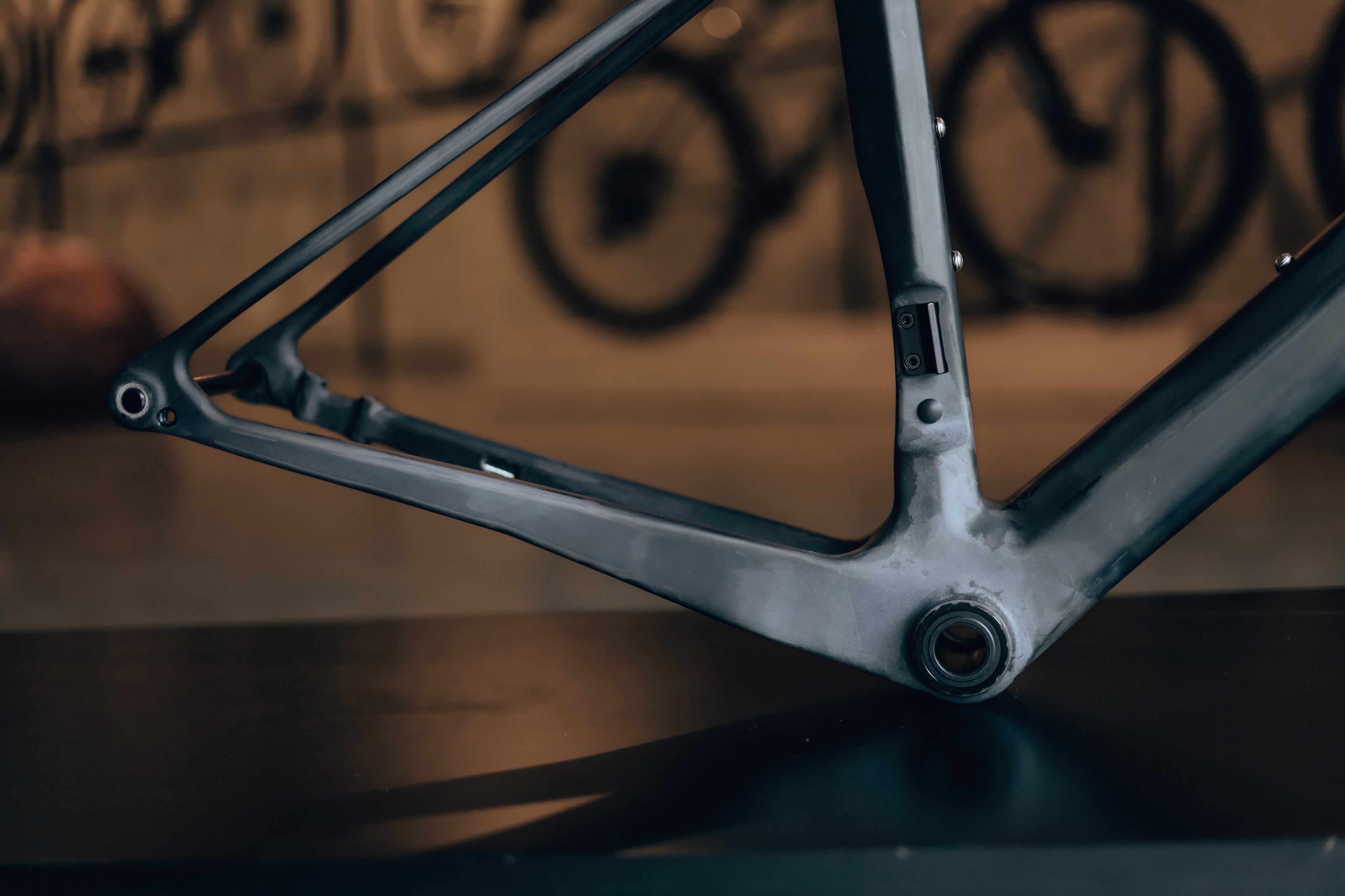 Marco o bicicleta de ruta LEGEND RAW CARBON en carbono talla XXS