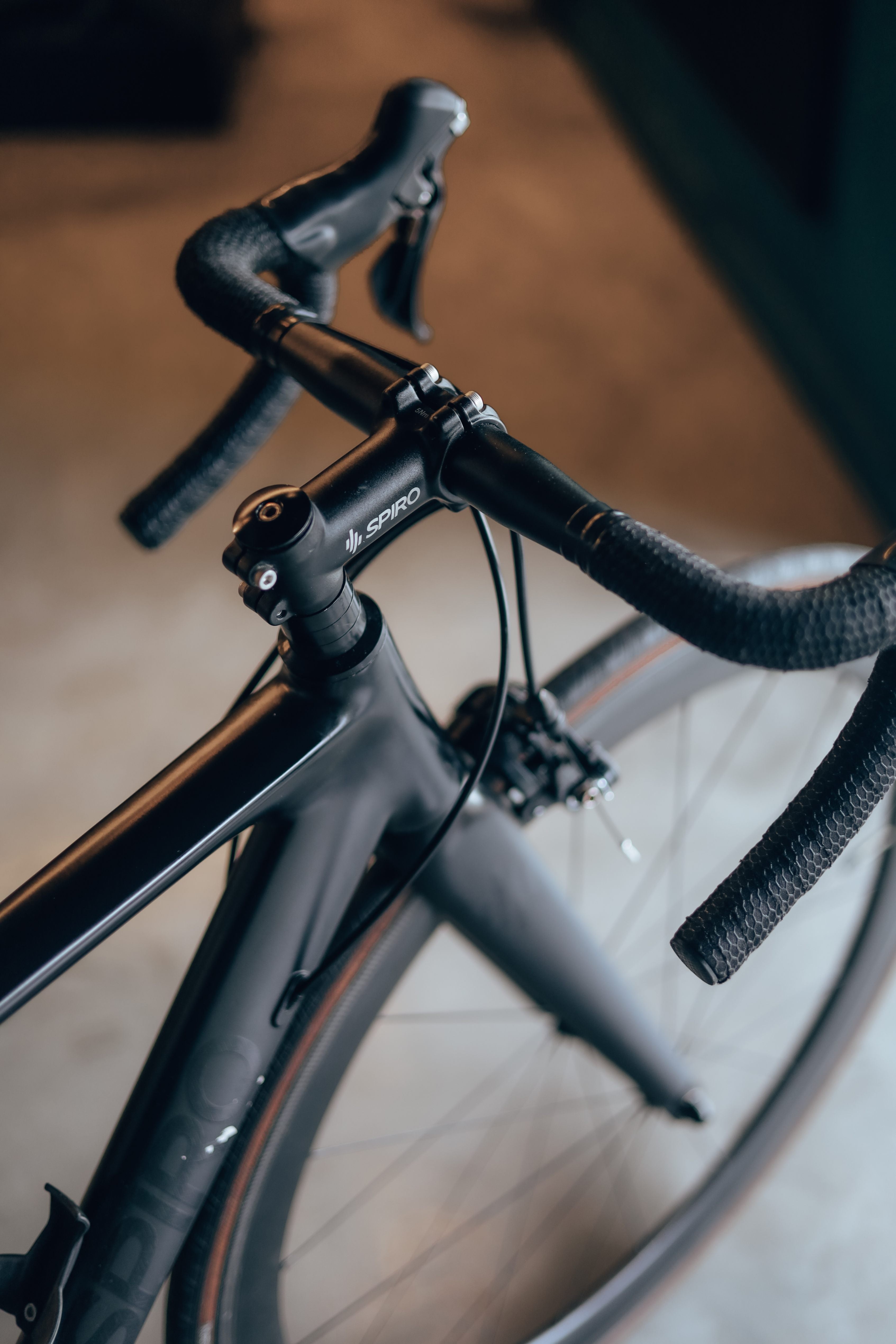 Bicicleta de ruta SPIRO FREEDOM en aluminio y tenedor en carbono talla S con ruedas en carbono - USADA