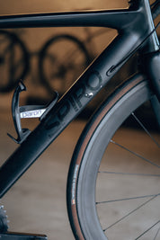 Bicicleta de ruta SPIRO FREEDOM en aluminio y tenedor en carbono talla S con ruedas en carbono - USADA