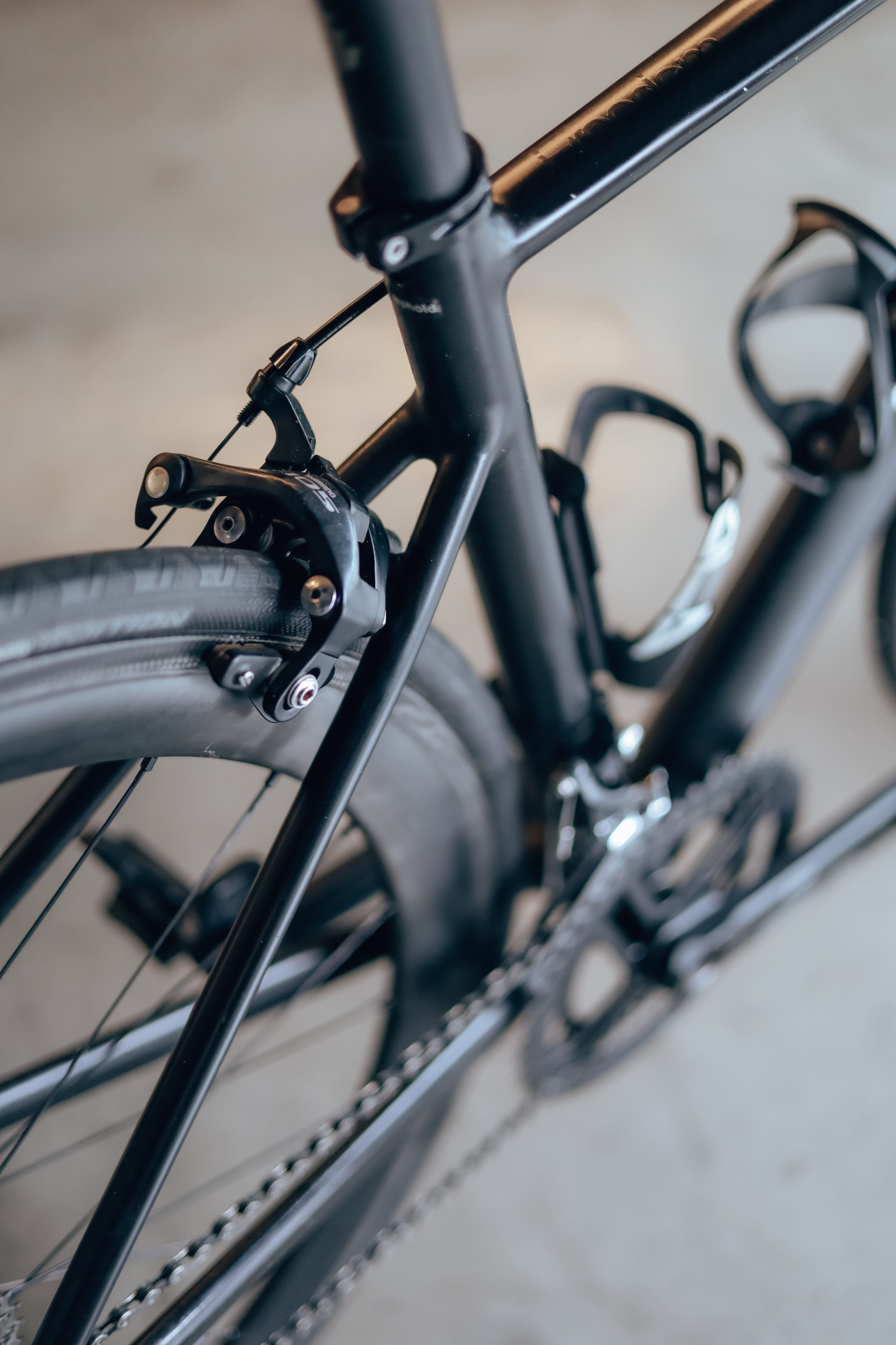 Bicicleta de ruta SPIRO FREEDOM en aluminio y tenedor en carbono talla S con ruedas en carbono - USADA