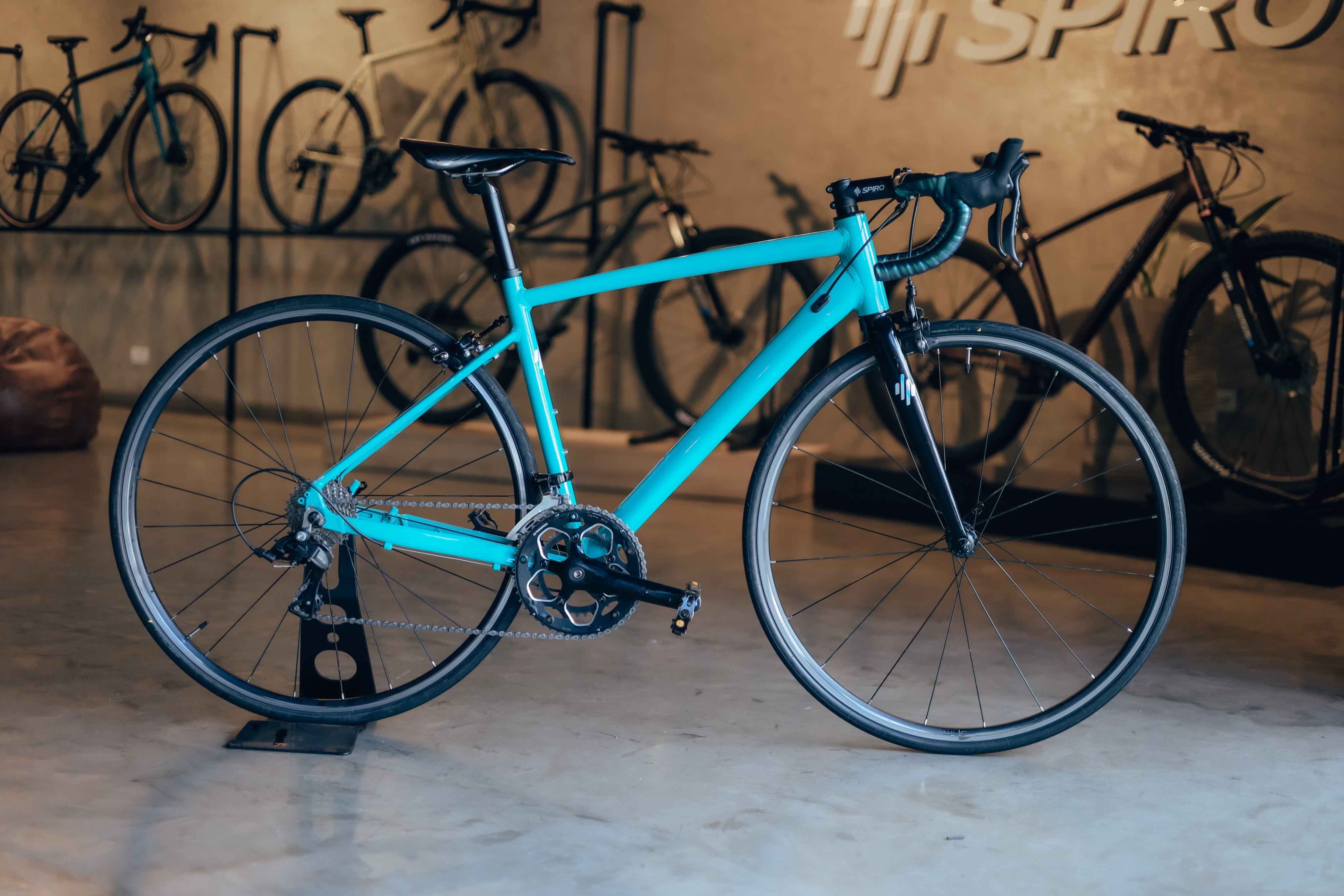 Bicicleta de ruta PROTOTIPO en aluminio talla S - USADA