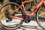 Bicicleta de gravel en carbono ORIGEN CUMBIA ZAPOTE Grupo GRX 2x12 velocidades