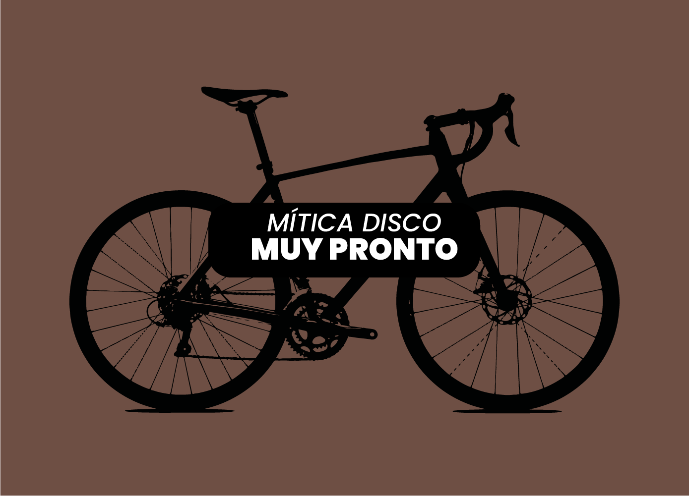 Bicicleta de ruta en aluminio Mítica Disco