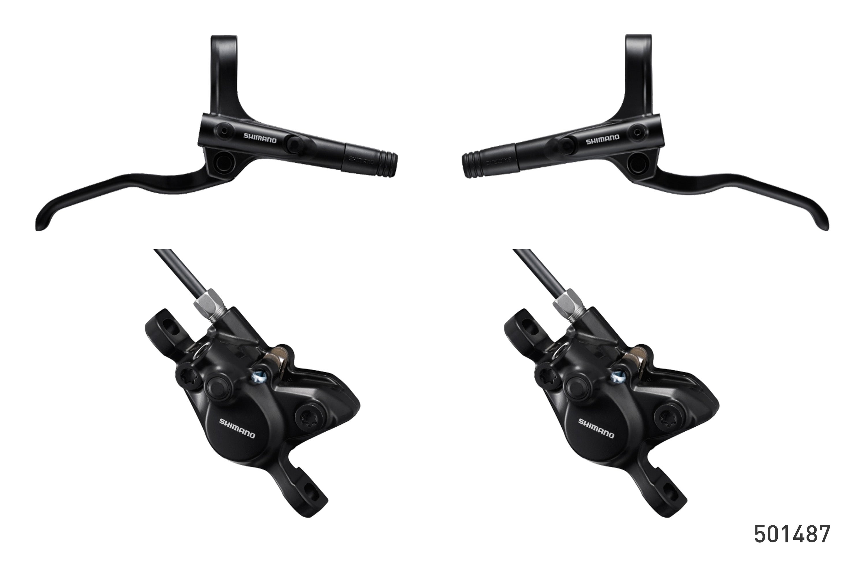 Frenos de disco hidráulicos Shimano MT-200 para bicicletas MTB todo terreno