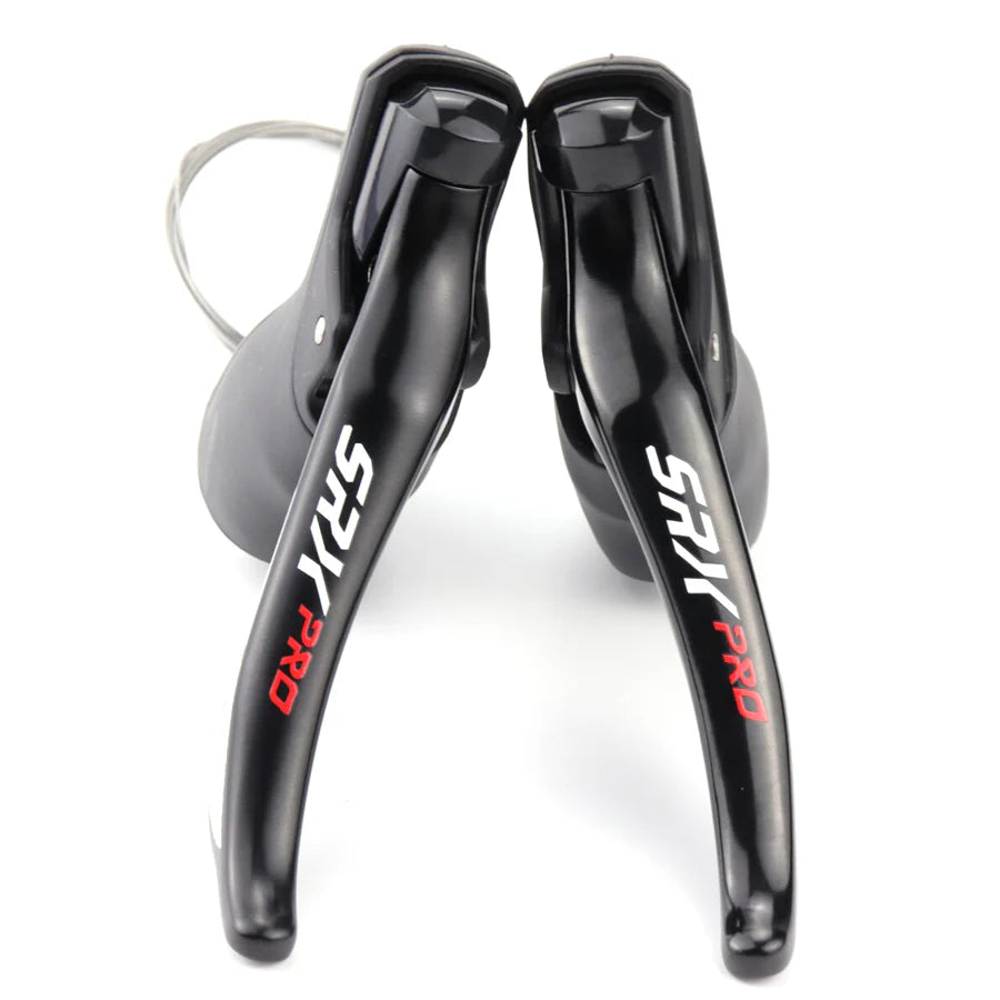 Set de palancas Sensah SRX para bicicletas de gravel de 2x11 velocidades - freno de cable